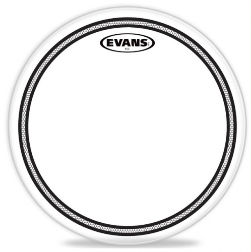 EVANS TT12EC2S Двухслойный прозрачный пластик 12", для тома и малого барабана