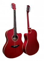 Sevillia IWC-39M RDS гитара акустическая. Мензура - 650 мм. Цвет - красный