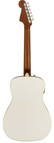 Fender Malibu Player ARG Электроакустическая гитара, цвет бело-золотистый фото 2