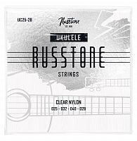 Russtone UC25-28 Струны для укулеле Серия: Clear Nylon Калибр: 25-32-40-28.