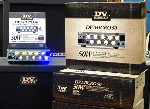 DV Mark DV MICRO 50 Усилитель гитарный, 50 Вт@8Ом 60 Вт@4 Ом, 2 канала, реверберация фото 5