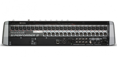 Soundcraft Si Performer 2 цифровой микшер, 8 VCA групп, DMX выход, 24 мик/лин XLR входа, 16 XLR выходов, 8 лин. TRS входов, AES вх/вых, 4 проц. эффект фото 2