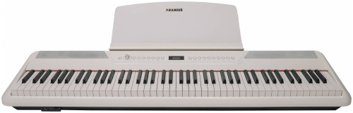 ARAMIUS API-130 MWH пианино цифр. компактное, молоточковая мех., корпус пластик, цвет белый фото 2