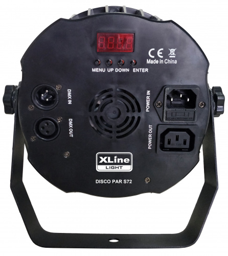 XLine Light DISCO PAR S72 Светодиодный прибор. Источник света: 3х18 Вт RGBWAUV+ 72x0.5 Вт светодиодо фото 7