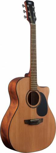 JET JGA-255 OP акустическая гитара, гранд аудиториум, цвет натуральный, open pore
