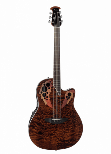 OVATION CE44P-TGE Celebrity Elite Plus Mid Cutaway Dark Tiger Eye гитара электроакустическая (OV533227)