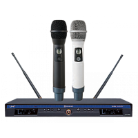 Relacart UR-112DMH 2-х канальный приемник UR-112D + два ручных микрофона-передатчика EH-60B