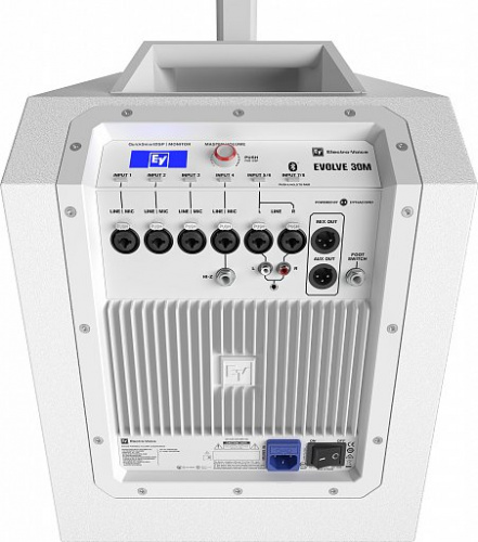 Electro-Voice Evolve 30M-W активная звуковая колонна, 6x2.8'+1x10', 45Гц-20кГц, 123 дБ, 1000 Вт, DSP, чехол, цвет белый фото 2
