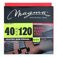 Magma Strings BE145N Струны для 5-струнной бас-гитары Low B 40-120, Серия: Nickel Plated Steel, Калибр: 40-60-75-95-120, Обмотка: круглая, никелирован