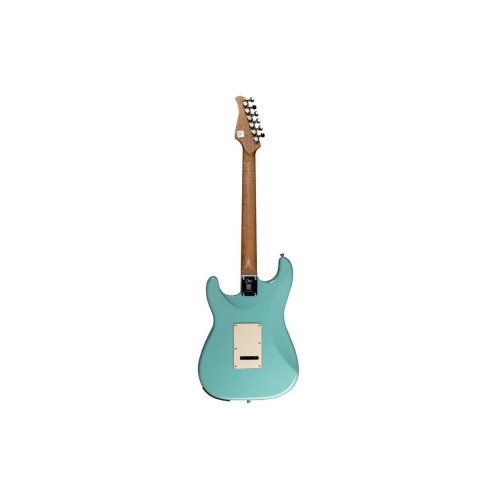 Mooer GTRS P801 Green Электрогитара со встроенным процессором, HSS, клен, цвет Surf Green фото 4