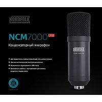 NordFolk NCM7000USB конденсаторный микрофон USB, держатель в комплекте