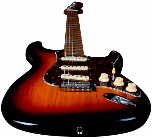 JET JS-300 SB электрогитара, Stratocaster, корпус липа, 22 лада,SSS, tremolo, цвет SB фото 7