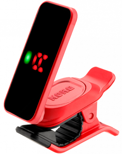 KORG PITCHCLIP PC-2-NR NEON RED цифровой тюнер-прищепка, цвет красный