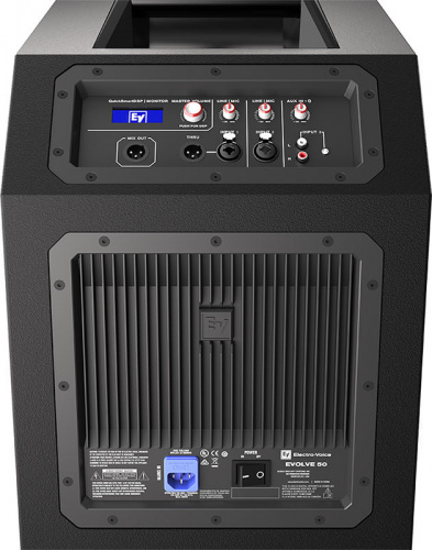 Electro-Voice Evolve 50 активная звуковая колонна, 8x3.5'+1x12', 43Гц-20кГц, 127 дБ, 1000 Вт, с DSP, цвет черный