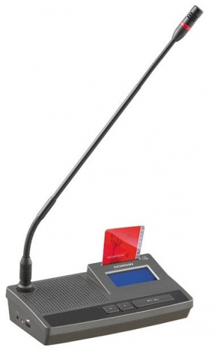 GONSIN TL-VDC6000 Микрофонная консоль делегата с функцией синхроперевода. Поддержка IC-карт регистрации. ЖК дисплей. Встроенный фото 2