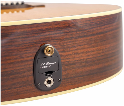 CRAFTER STG G-20ce VVS электроакустическая гитара, верхняя дека Solid ель, корпус палисандр фото 8