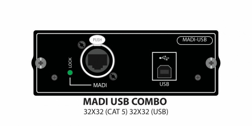 Soundcraft Si option card 32CH MADI + 32CH USB опциональная карта для серии Si