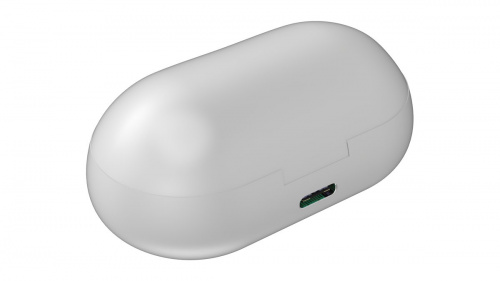 RITMIX RH-820BTH TWS White Bluetooth 5.0, сенсорное управление, 6 мм, 50-20000 Гц, 16 Ом, 40 мАч (наушники), кейс 300 мАч, до 4 ч на одном заряде, USB фото 2