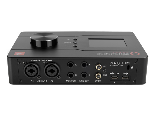 Antelope Audio Zen Quadro Synergy Core Аудиоинтерфейс 24 бит/192 кГц, 14x10, Отношение сигнал/шум: 110 дБ, ADAT для расширения входов/выходов, конверт фото 10