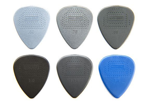 Dunlop 449R1.14 медиаторы Nylon Max Grip Standard ( в уп 72 шт )