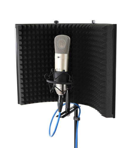 AuraSonics AS1 акустический экран для микрофонов, с креплением на стойку 43x31см