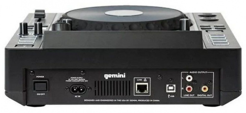 Gemini MDJ-900 DJ медиапроигрыватель, USB вход, 8" цветной сенсорный дисплей фото 3