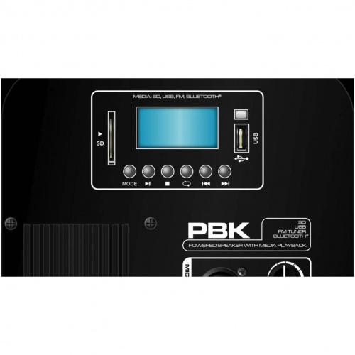 PEAVEY PBK 12PB 2-полосная активная акустическая система с USB, FM, Bluetooth, MP3-плеером, пи фото 3
