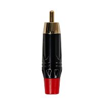 ROCKDALE RCA053 кабельный разъем RCA, металлический корпус, позолоченные контакты, цвет черный