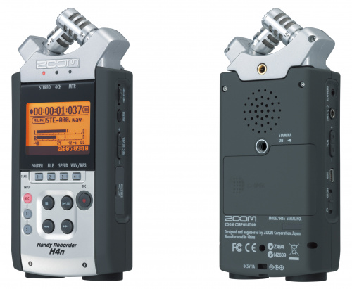Zoom H4nSP Ручной рекордер-портастудия со стерео микрофоном фото 3