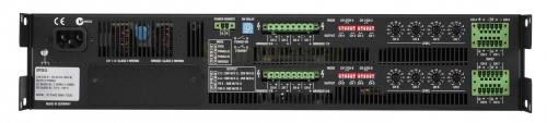 Dynacord DSA 8805 инсталляционный усилитель мощности, 8 каналов, 500 Вт @ 2 Ом, 13,9 кг. фото 2