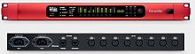 FOCUSRITE RedNet MP8R 8-канальный ЦАП/АЦП конвертор для систем Dante с предусилителями, резервированием сигнала и питания