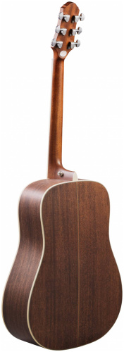 CRAFTER D-7 NC VVS + Чехол акустич. гит. Дредноут, топ массив запеч ели, корпус красное фото 4