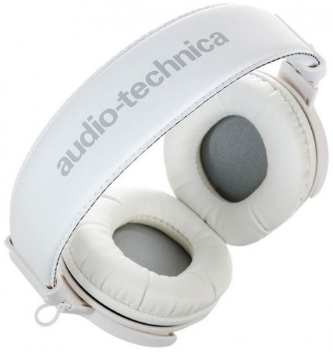 AUDIO-TECHNICA ATH-PRO5XWH белые закрытые DJ наушники, вращающиеся чаши фото 3