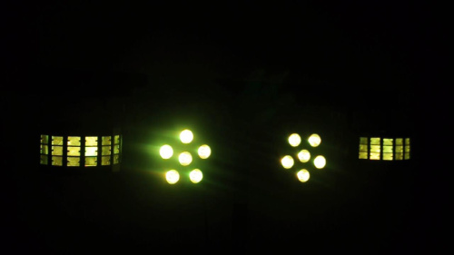 INVOLIGHT MLS HEX28 комплект из 2-х LED эффектов и 2-х прожекторов, ИК-пульт, DMX512 фото 3