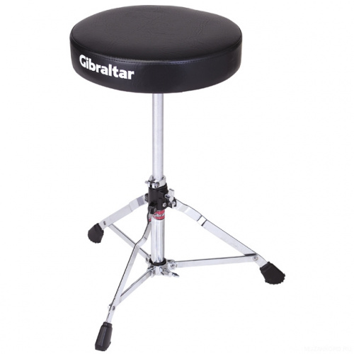 GIBRALTAR 5608 Drum Throne Round Vinyl Seat легкий стул для барабанщика (GI806504)