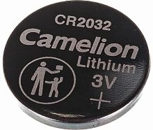 Camelion CR2032 Lithium 3V батарейка "дисковая", 1шт.
