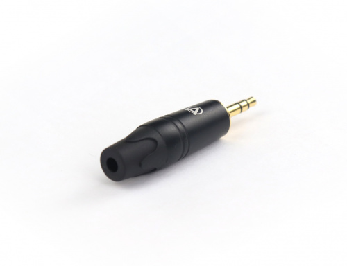AuraSonics J235B кабельный разъем Jack 3.5мм TRS (стерео) штекер, для кабеля < 6,5мм, черный, до 5 фото 3