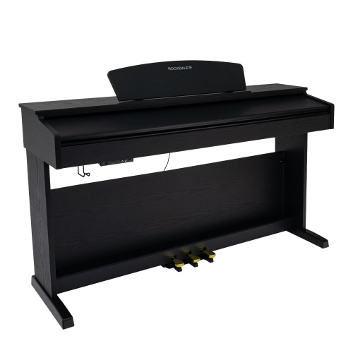 ROCKDALE Etude 128 Graded Black цифровое пианино, 88 клавиш, цвет черный фото 4