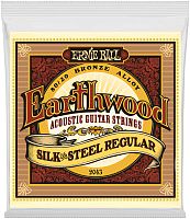 Ernie Ball 2043 струны для акуст.гитары Silk & Steel Regular (13-17-26-34-46-56)
