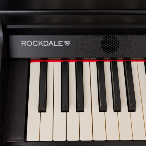 ROCKDALE Overture Rosewood цифровое пианино с фортепианными аккомпанементами, 88 клавиш, цвет палисандр фото 9