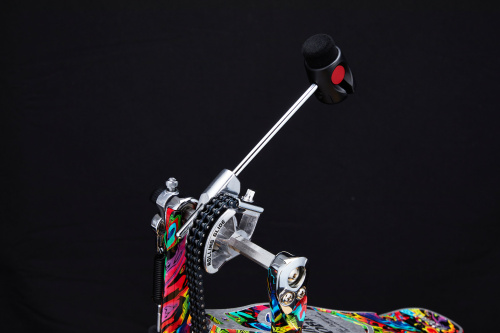 TAMA IRON COBRA HP900PMPR Power Glide Single Pedal, Psychedelic Rainbow фото 3