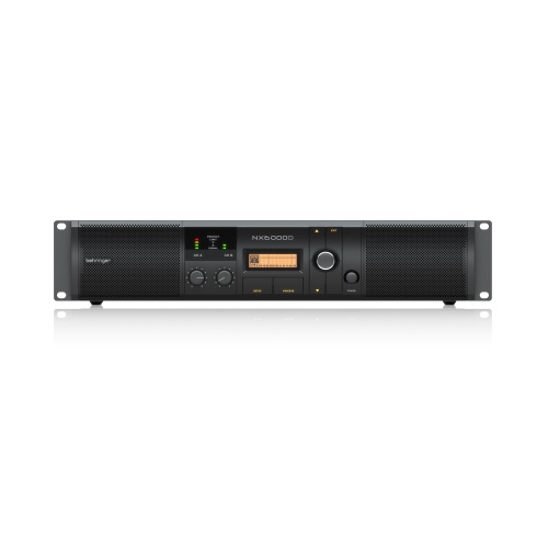 Behringer NX6000D усилитель 2-канальный. DSP, Мощность пик. 2 x 3000Вт 4/1600Вт 8?, Speakon/комбо-X