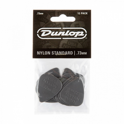 Dunlop Nylon Standard 44P073 12Pack медиаторы, толщина 0.73 мм, 12 шт. фото 3