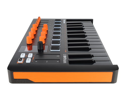 Arturia MiniLAB 3 Orange Edition 25 клавишная MIDI-клавиатура пэд-контроллер фото 9