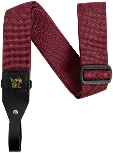 ERNIE BALL 5367 PolyPro Acoustic Burgundy Ремень для гитары