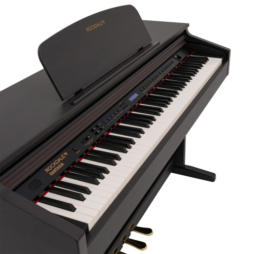 ROCKDALE Fantasia 128 Graded Rosewood цифровое пианино, 88 клавиш. Цвет палисандр. фото 3