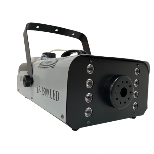 XLine XF-1500 LED Компактный генератор дыма мощностью 1500 Вт c LED RGB 8х3 Вт подсветкой. DMX, ДУ фото 3
