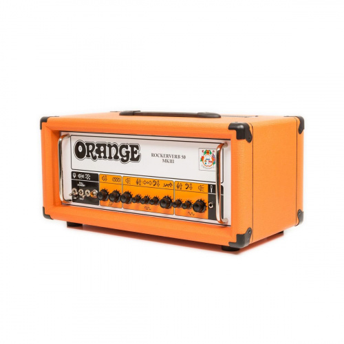 Orange ROCKERVERB 50H MKIII ламповый гитарный усилитель, 50 ватт, 2 канала, оранжевый