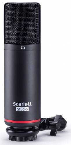 FOCUSRITE Scarlett Solo Studio 3rd Gen студийный комплект (Scarlett Solo 3rd Gen, наушники, микрофон, ПО, микрофонный кабель). фото 6