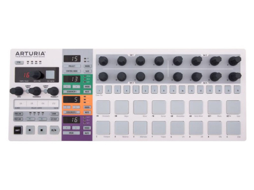 Arturia BeatStep Pro USB MIDI контроллер, 2 независимых монофонических 64-шаговых мелодических секве фото 3